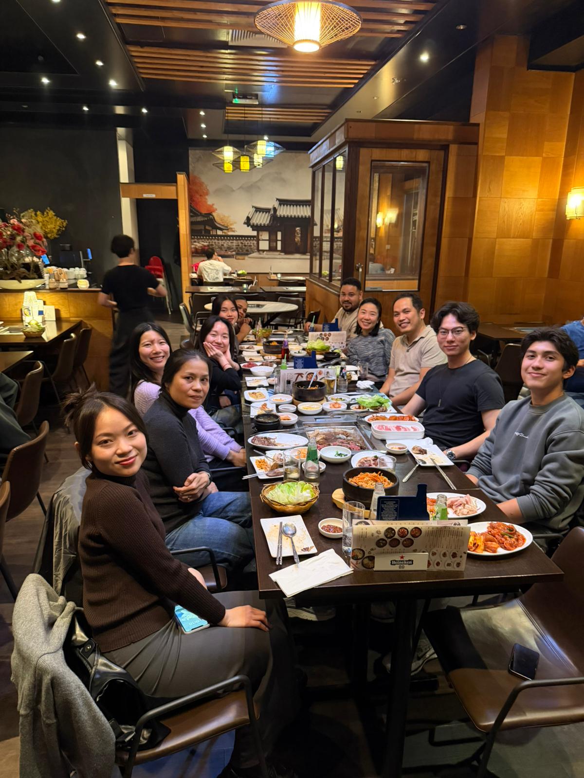 The barista team at Banhmi & Caphe, The Hague's Vietnamese café