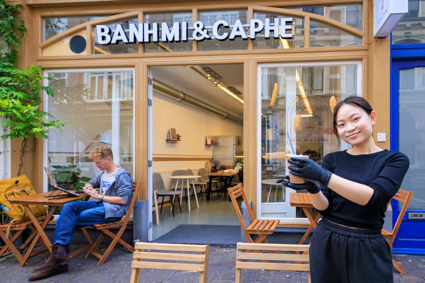 Son, Manager and Co-founder of Banhmi & Caphe Vietnamese café in The Hague